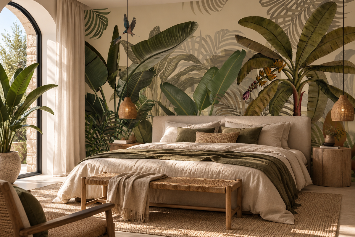 Jungle et palmiers