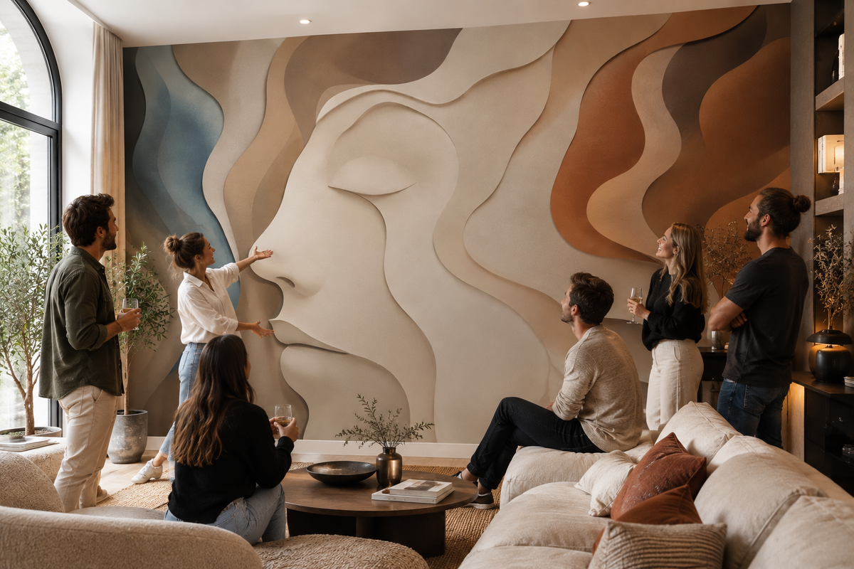 Abstrait et peinture