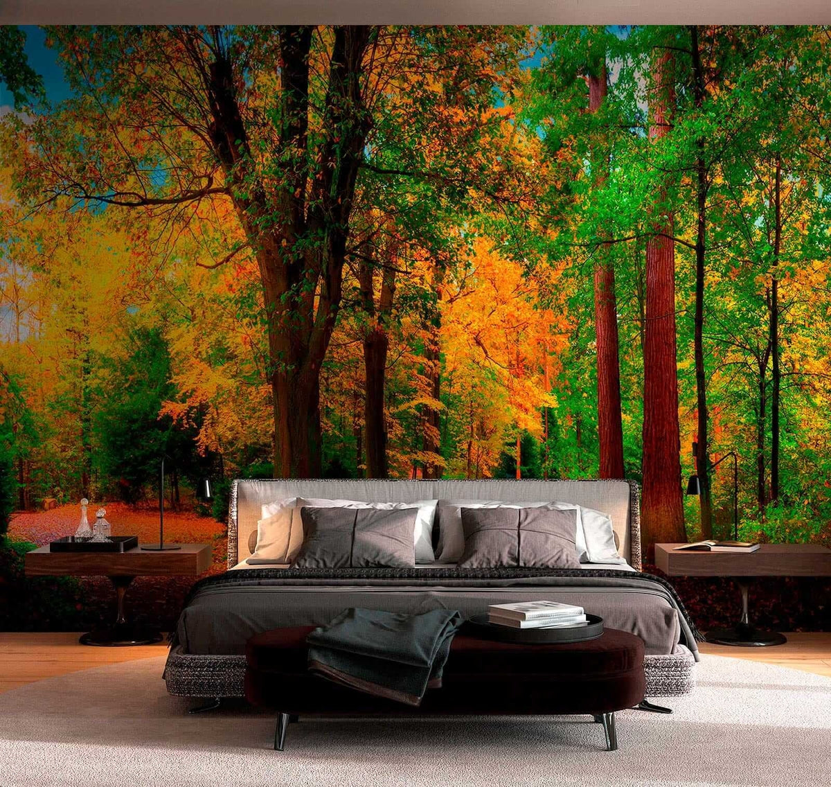Papier peint Premiers ors d’automne