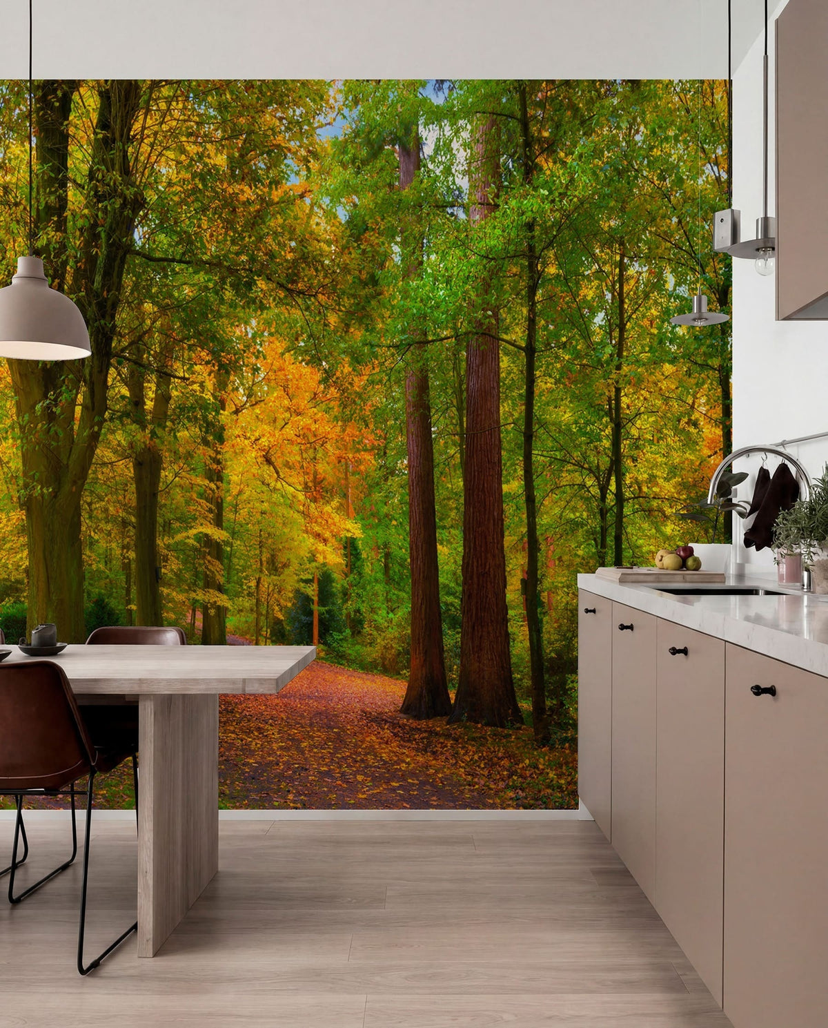 Papier peint Premiers ors d’automne