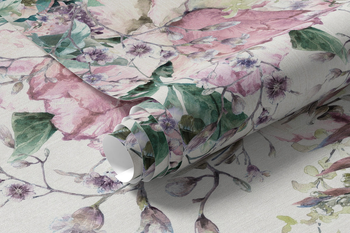 Papier peint Guirlande de papillons