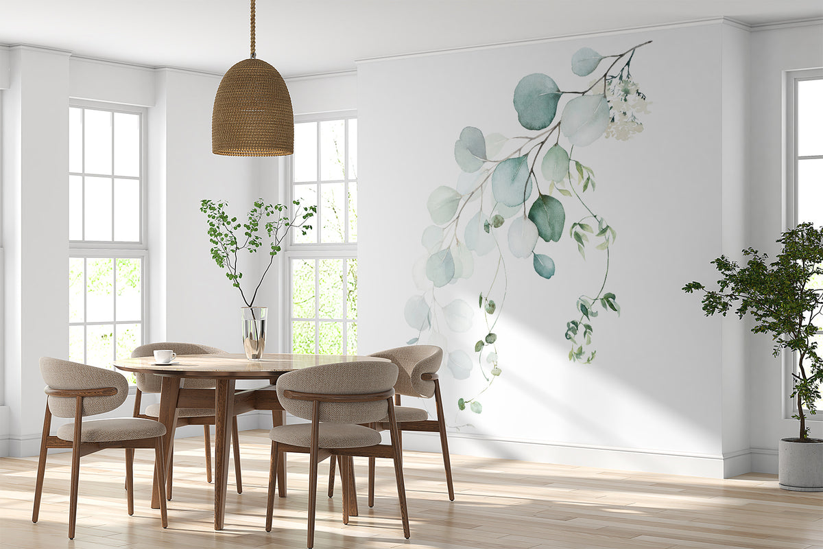 Papier peint Rameaux d’eucalyptus