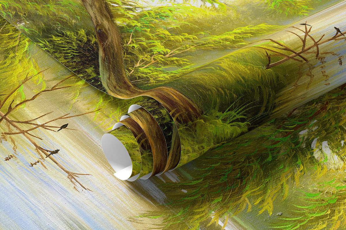 Papier peint Saule au bord de l’eau