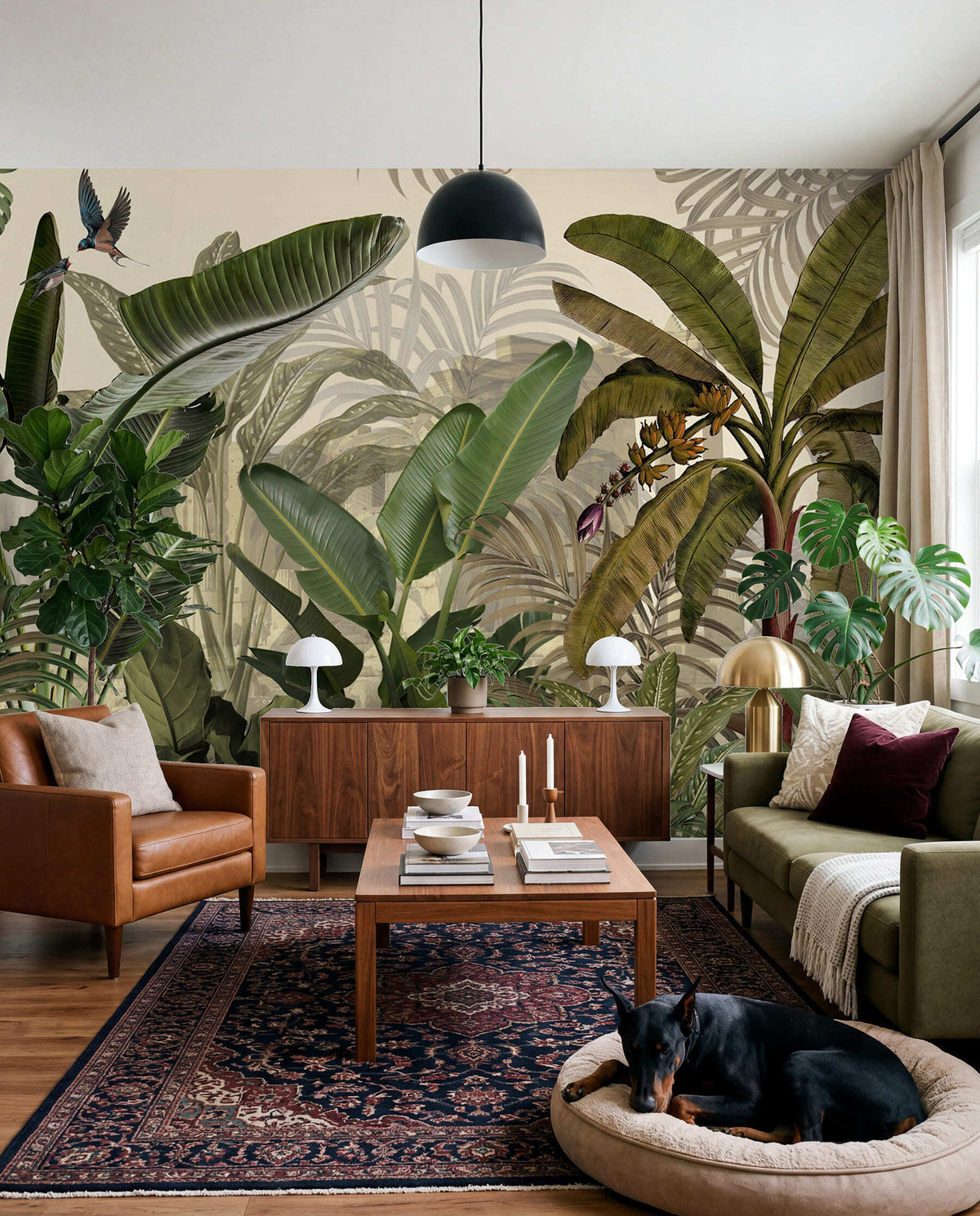 Papier peint Canopée tropicale