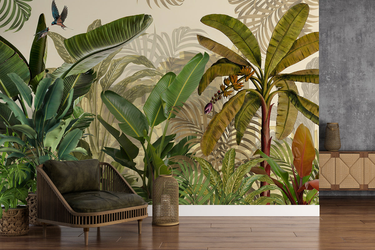 Papier peint Canopée tropicale