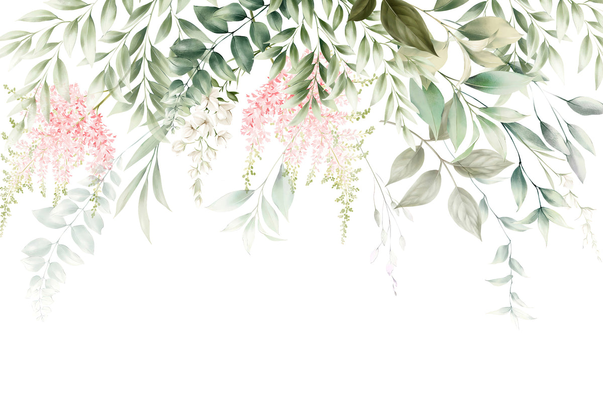 Papier peint Jardin suspendu au printemps