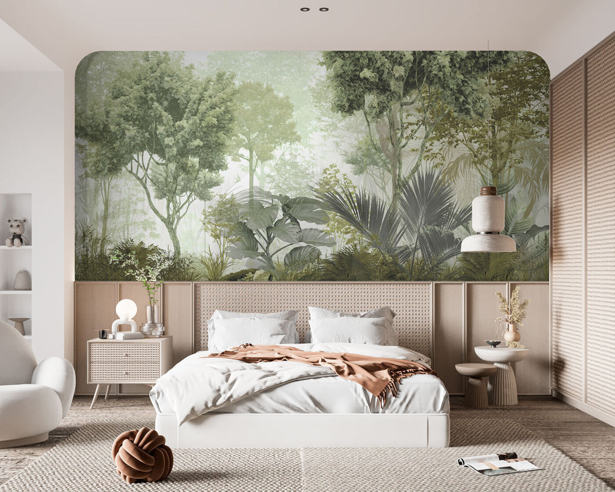 Papier peint À travers la jungle