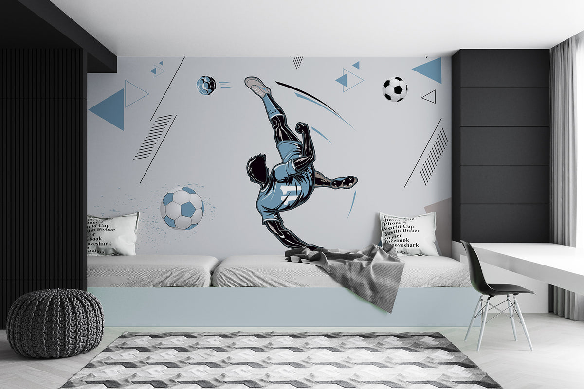 Papier peint Retourné acrobatique u98736