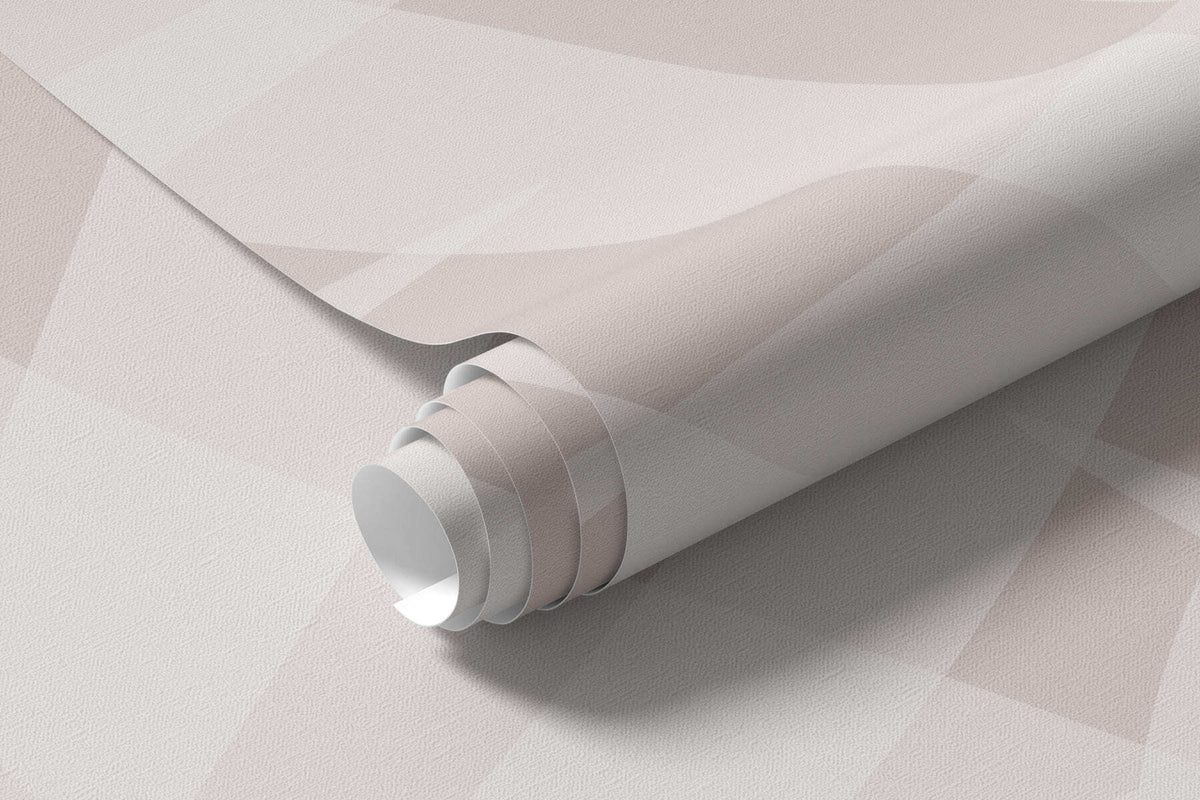Papier peint Ombres de palmes crème