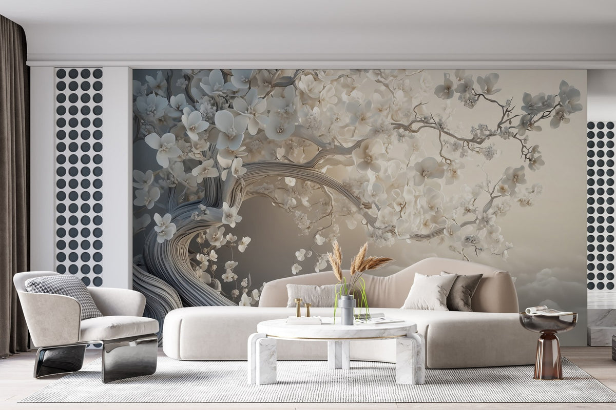 Papier peint Branches en fleurs