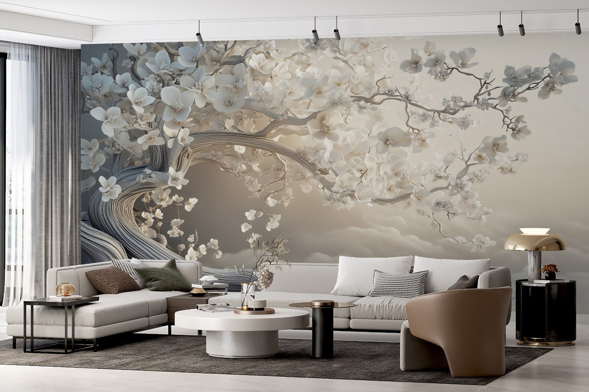 Papier peint Branches en fleurs