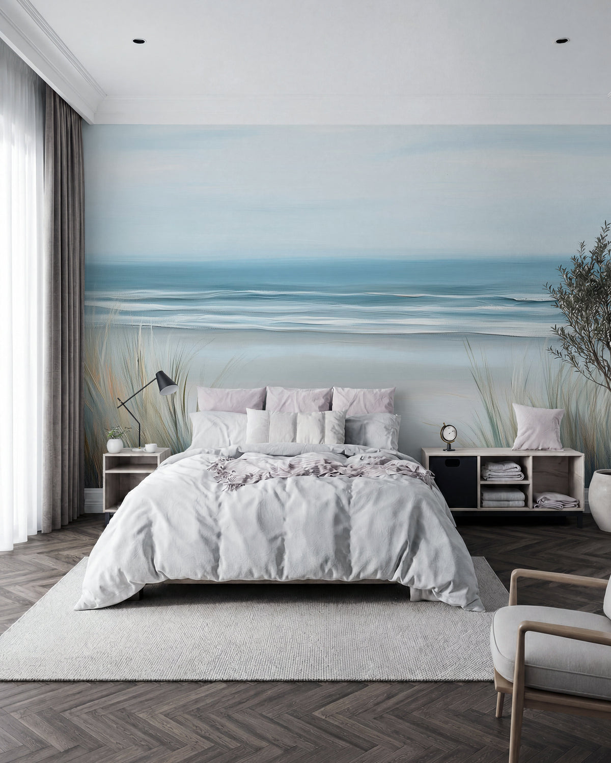 Papier peint Rivage en larges touches