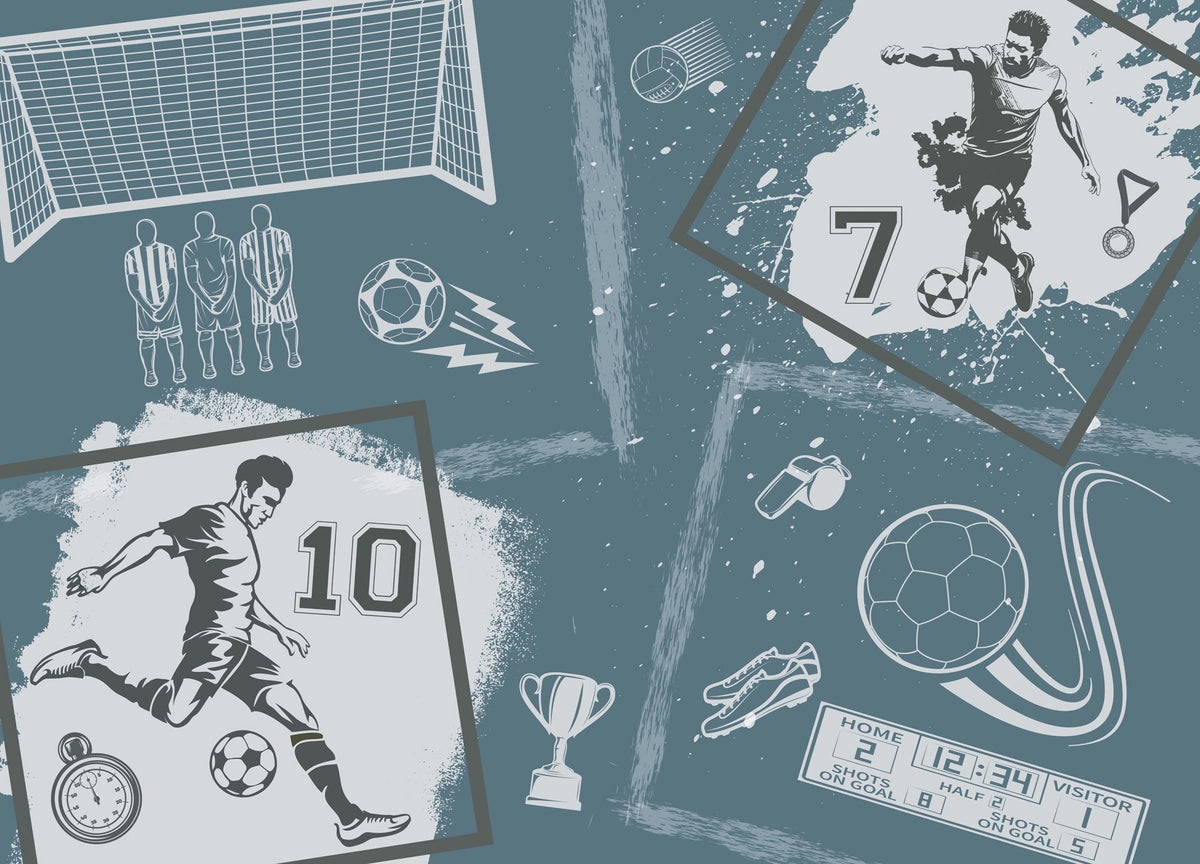 Papier peint Carnet de football