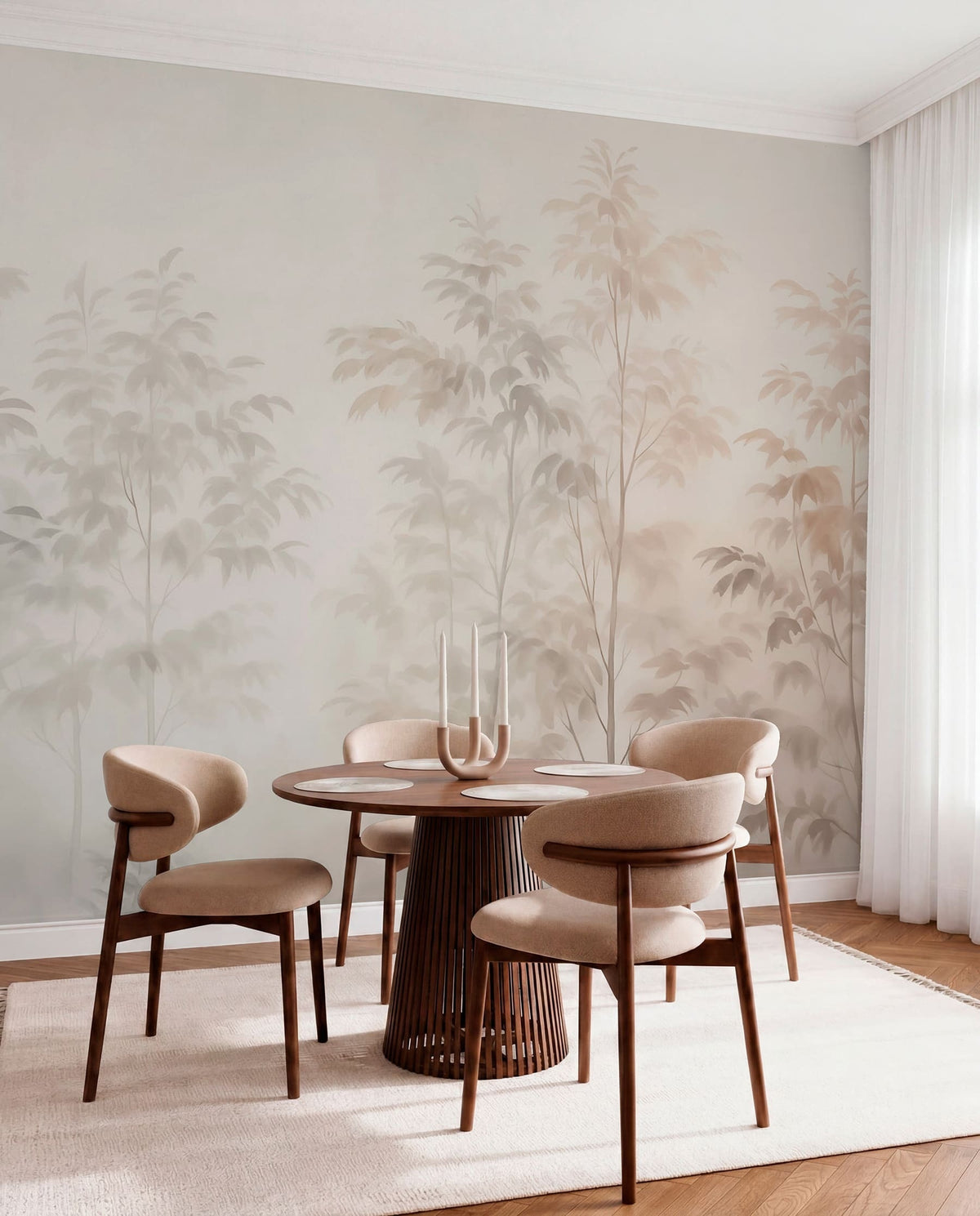 Papier peint Lueur des bois