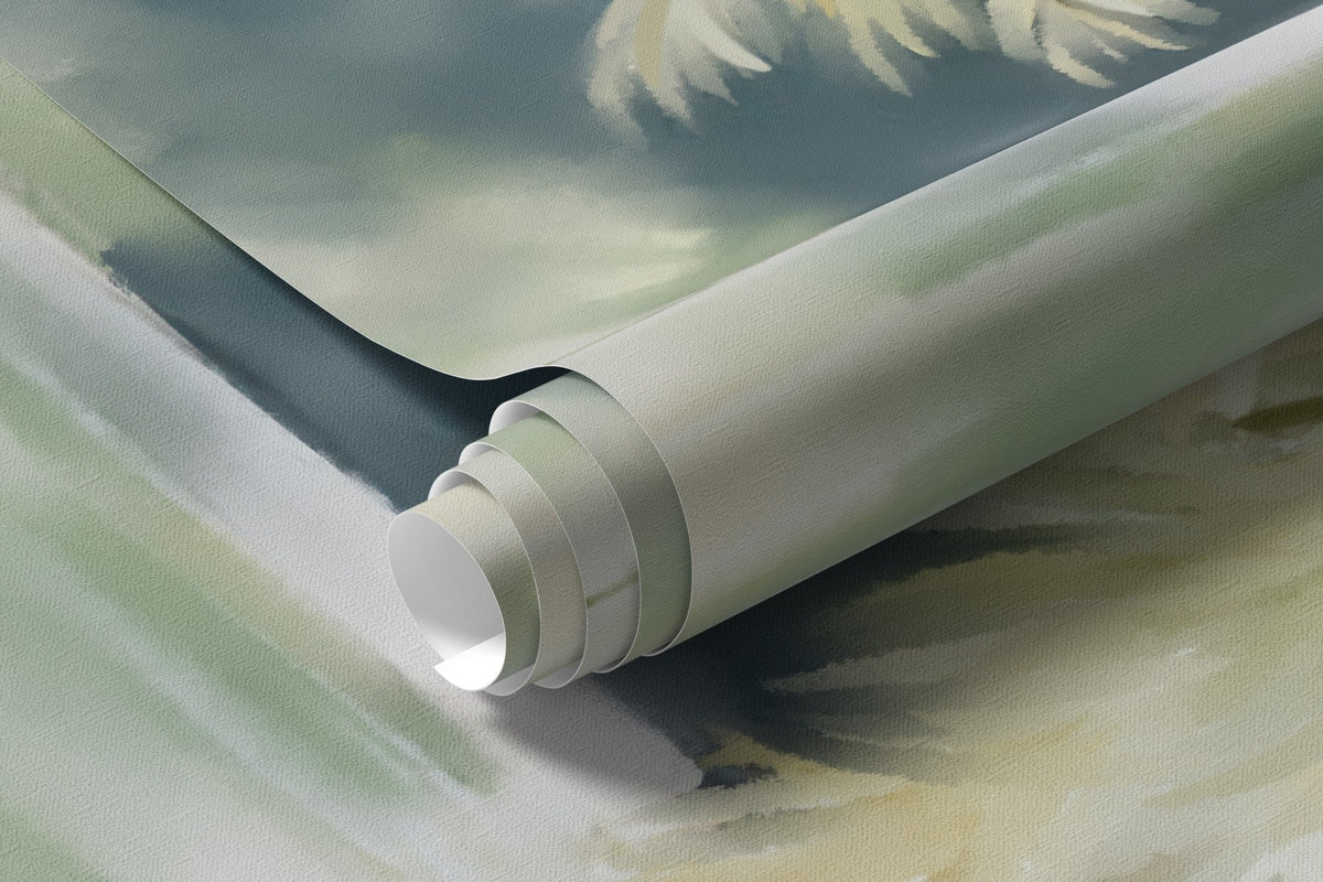 Papier peint Reflets de saule