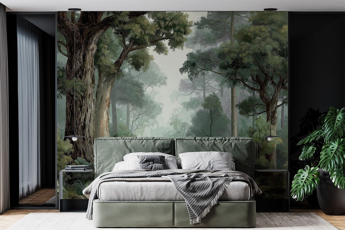Papier peint Forêt à l'ombre