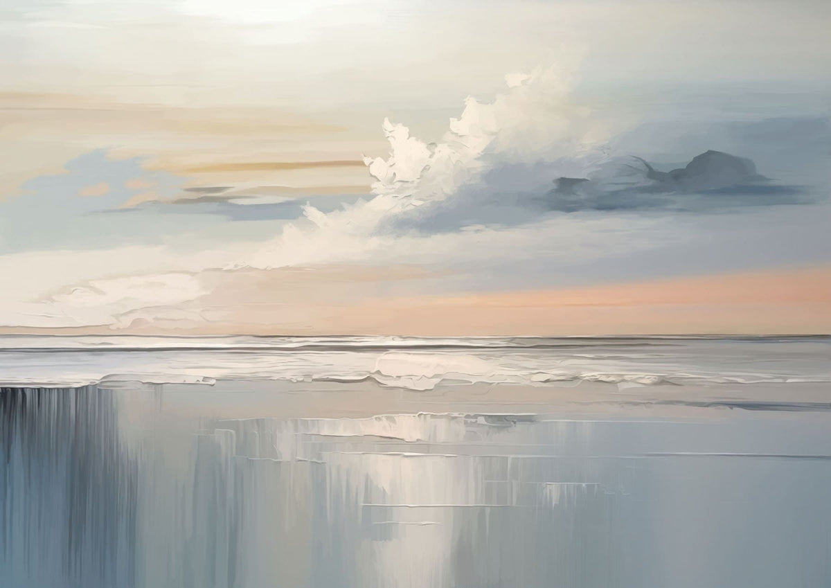 Papier peint Ciel pêche sur la mer