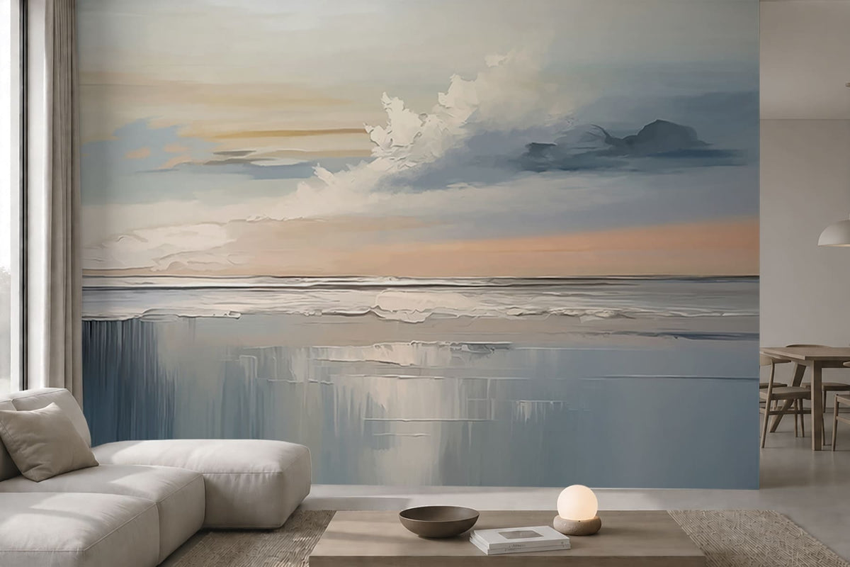 Papier peint Ciel pêche sur la mer