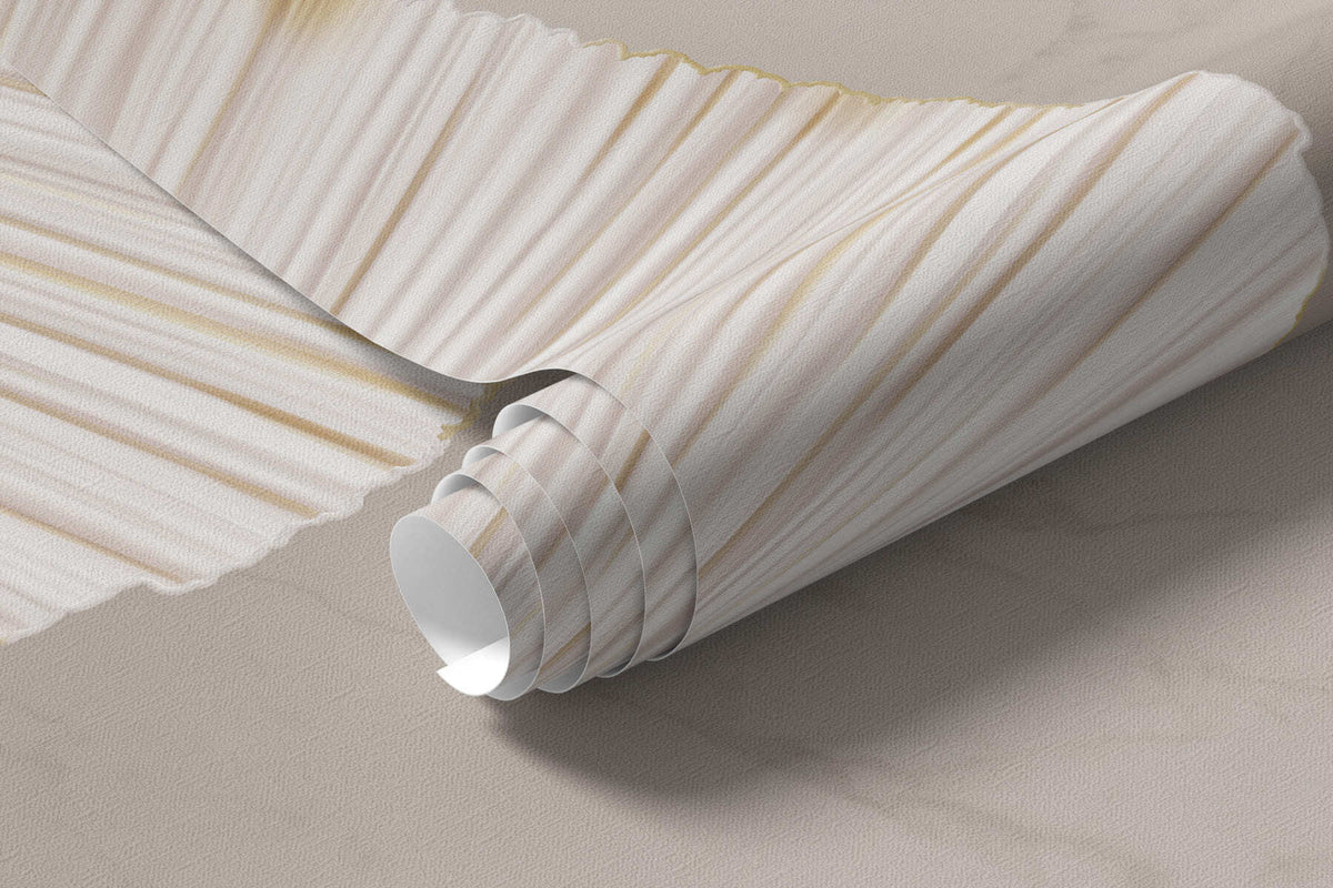Papier peint Ginkgo ivoire