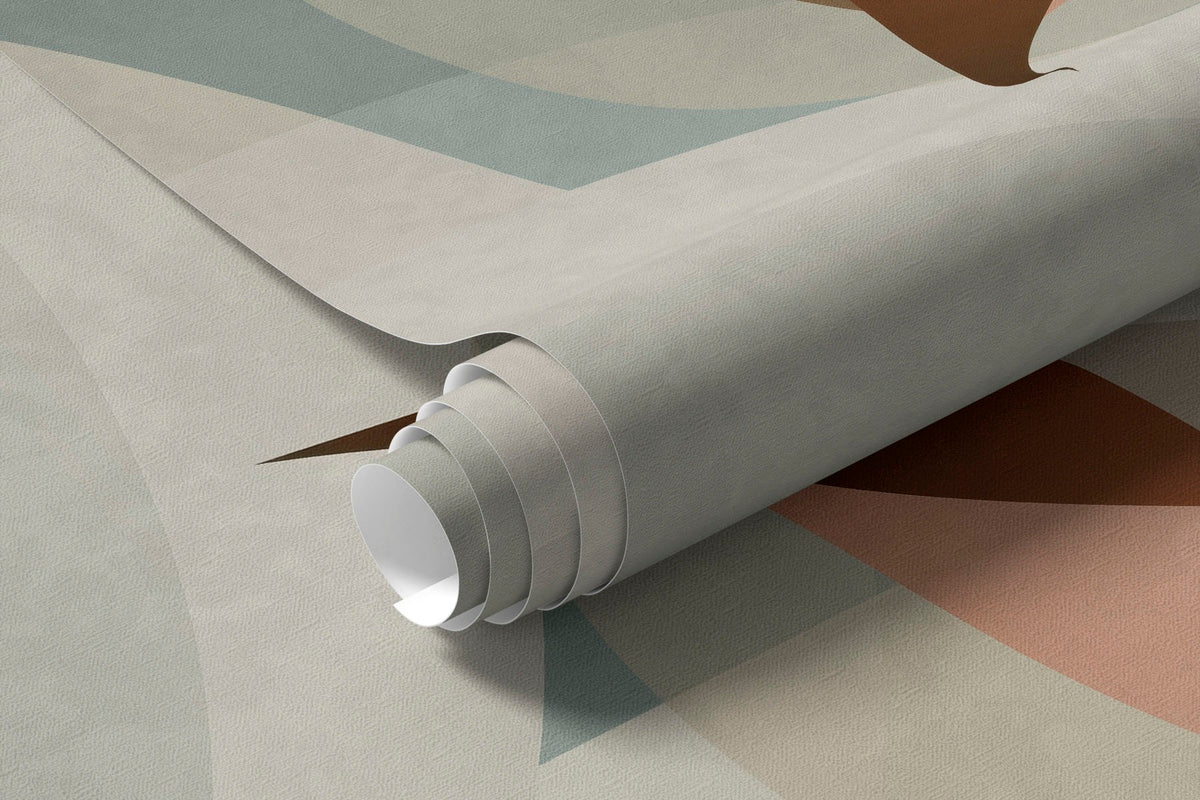 Papier peint Formes botaniques graphiques