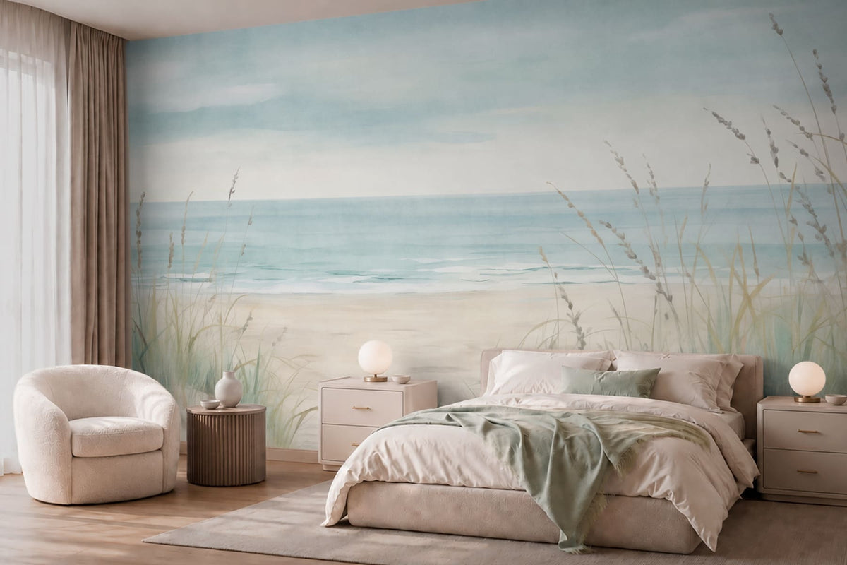 Papier peint Rivage en pastel