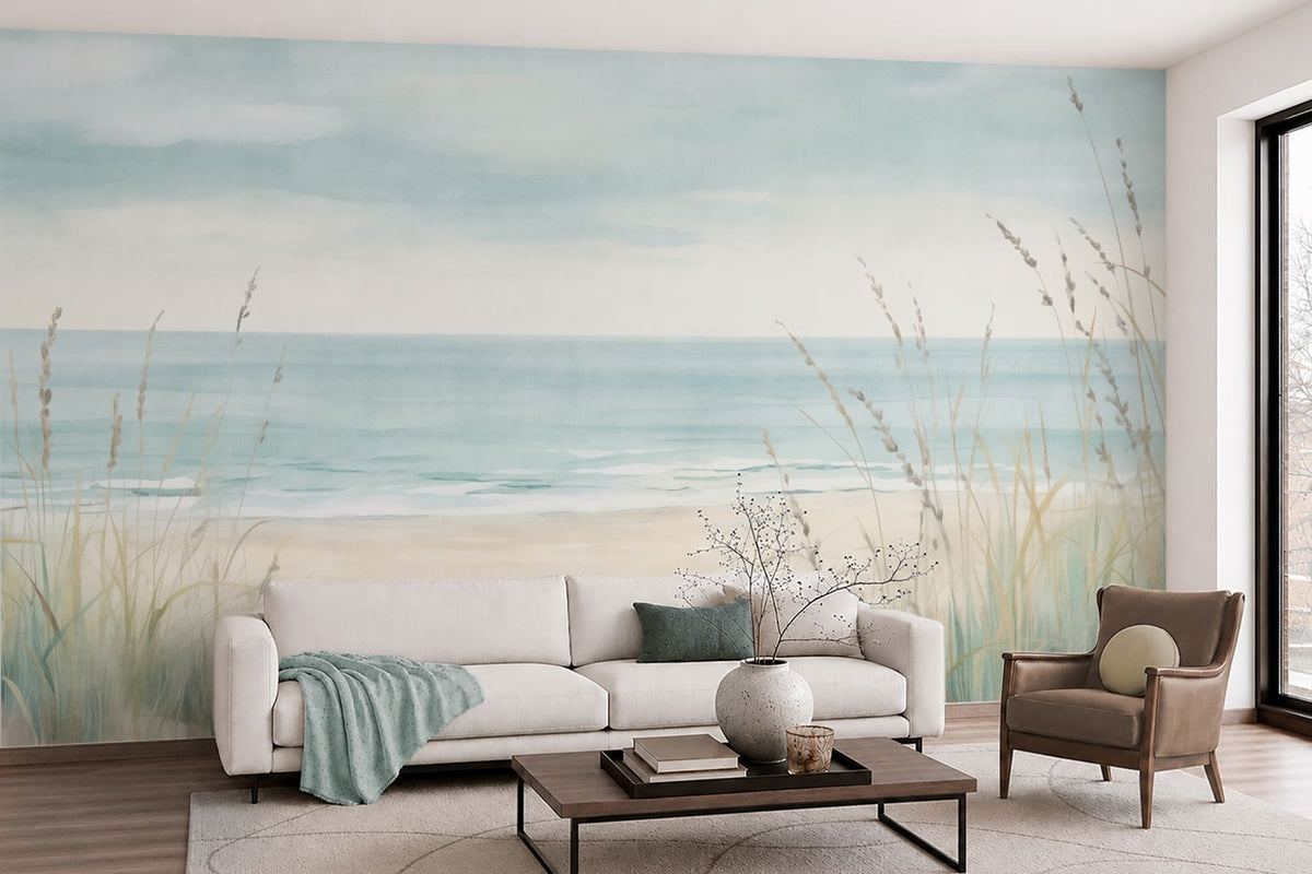 Papier peint Rivage en pastel