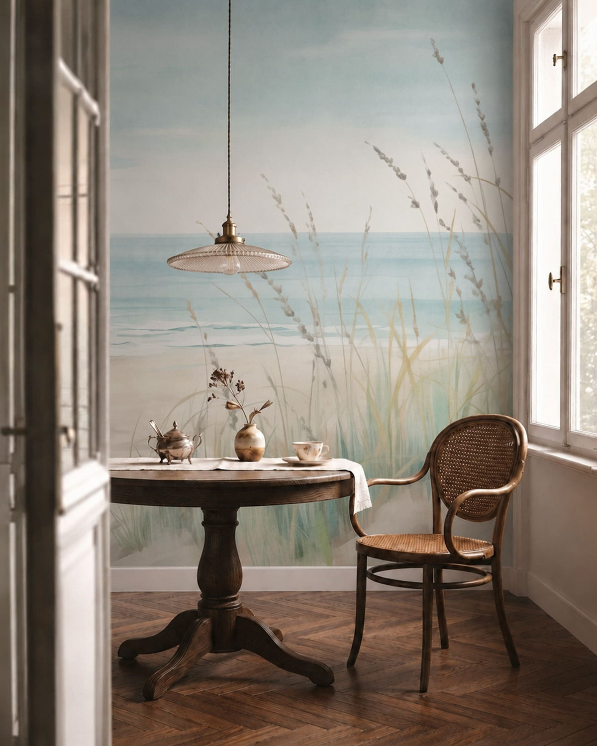Papier peint Rivage en pastel