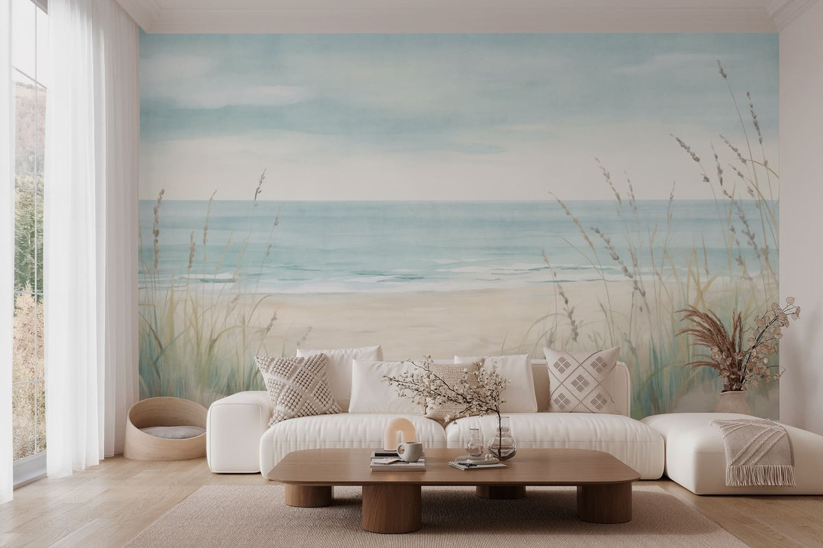 Papier peint Rivage en pastel
