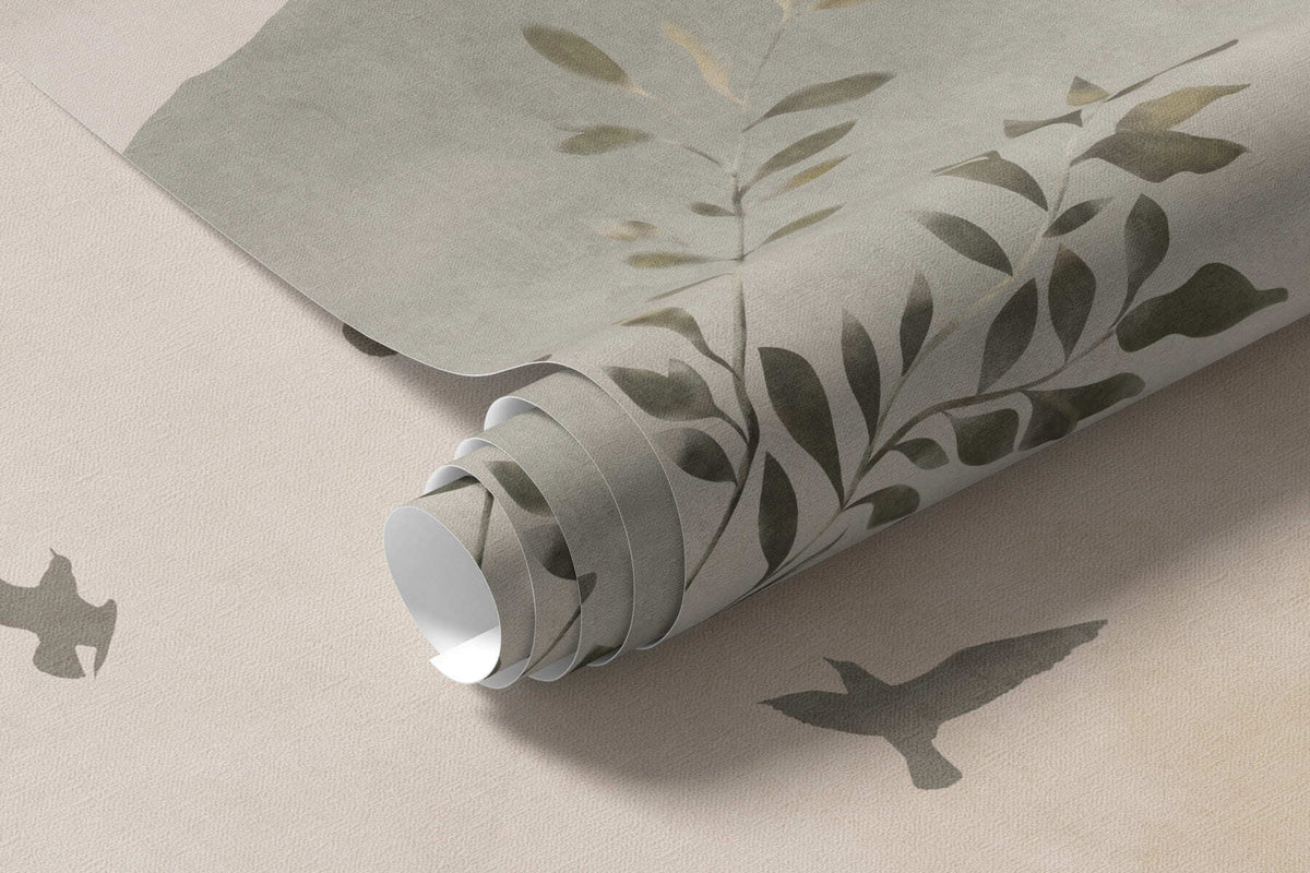 Papier peint Montagnes à l'aube