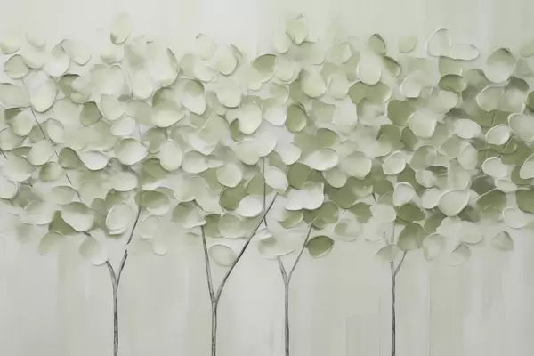 Papier peint Bosquet doré