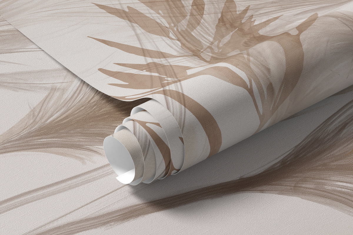 Papier peint Herbes dans la brise