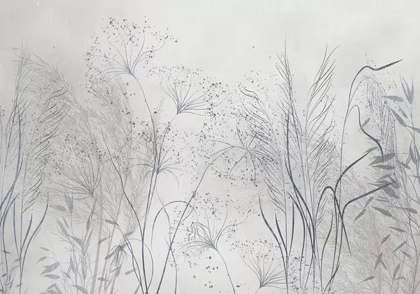 Papier peint Contours botaniques