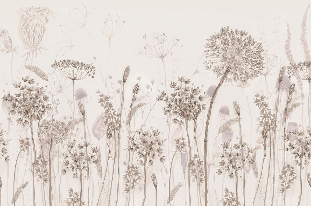 Papier peint Esquisse de prairie
