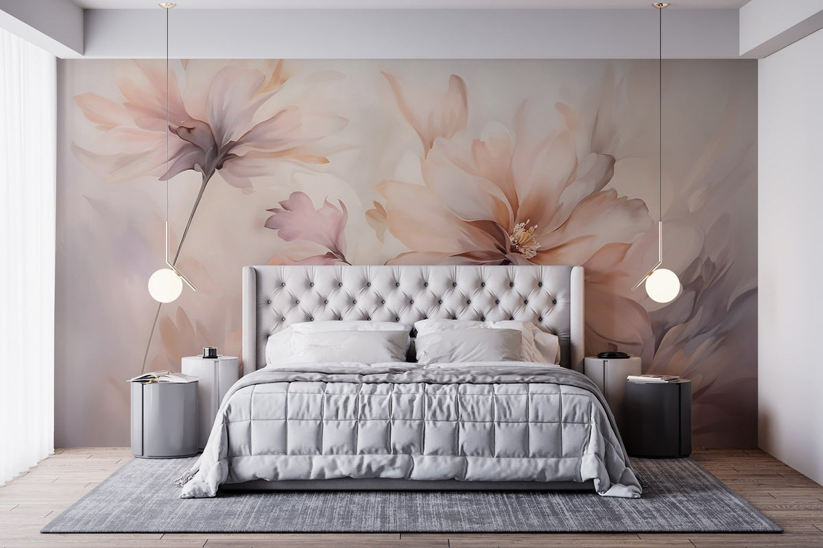 Papier peint Fleurs dans la brise