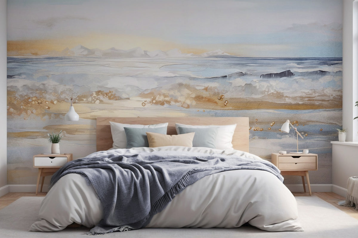 Papier peint Rivage doré