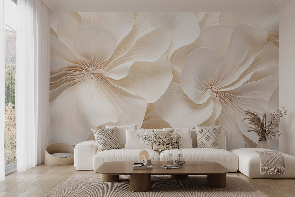 Papier peint Éclosion florale