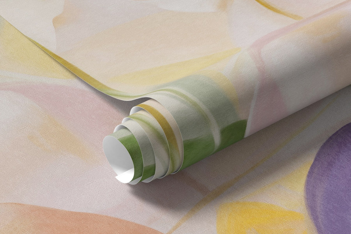 Papier peint Étude de fleurs sauvages