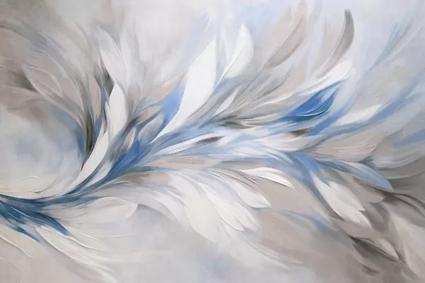 Papier peint Touches ambre et argent