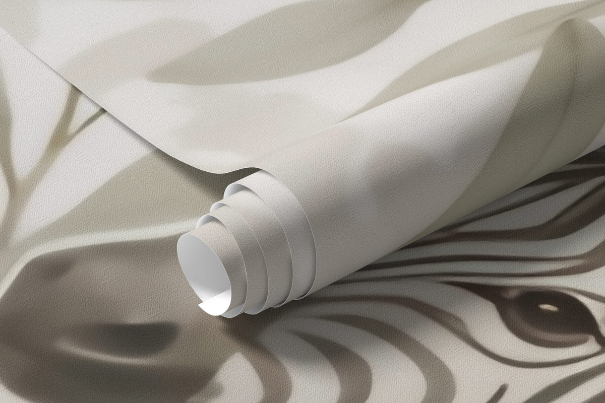 Papier peint Safari sous les branches